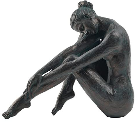 Guichifun Yoga-Tänzerin Statue Heimdekoration – Kunstharz-Skulptur, modern, kreatives Zuhause, Balletttänzer, Bastelarbeiten, Kunstwaren, Heimdekoration, Bürozimmer, Ornament, Geschenke, 41x18x34 cm