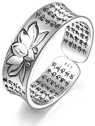 999 Sterling Silber Lotus herzförmiges Armband, offenes Sterling Silber Armband weibliche Modelle, um seine Freundin zu senden, um Mutter zu senden 2,5 cm breites herzförmiges Sterling Silber Armband