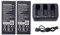 2PCS 3.8V 1100mah Batteria al litio con caricatore 3 in 1 Balance per DJI Tello Quadcopter Accessori Batteria telecomando Drone