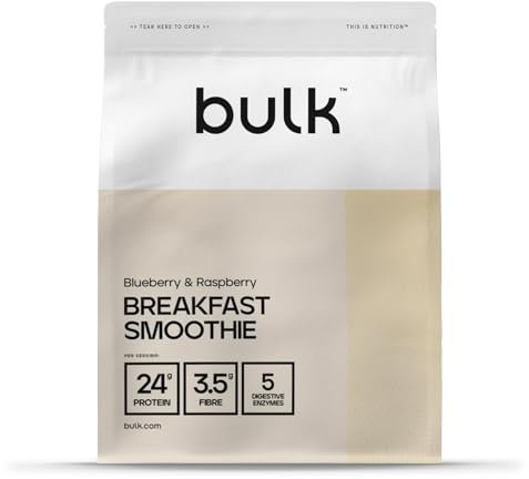 Bulk Frullato Completo Per La Prima Colazione, Mirtillo E Lampone, 2.5 kg