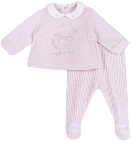 Chicco, Coprifasce e ghettina in ciniglia, Bebé - Unisex, Rosa (1), 1M, Diseñado en Italia