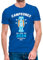 Camiseta de Manga Corta España campeona de la Eurocopa 2024 (13- Camiseta Talla L)(Azul Manga Corta)
