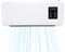 Split Air Conditioner - Portable Split Max Air Conditioning | 2-in-1 Air Conditioner and Heater for Wall Mounting | Easy Temperature Control for Home & Office