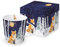 PPD Tasse Weihnachten Fuchs im Mondschein aus Porzellan, Motivtasse für den gedeckten Tisch und als Geschenk, 0,4L x H10,5cm