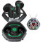 ANCwear Wireless Earbuds Bluetooth True Wireless Earbuds 20H Playtime mit DIY Stickern, In-Ear Earbuds mit Mikrofon für TV Smartphone Laptop, Mysterious Customizable Case für Gamer