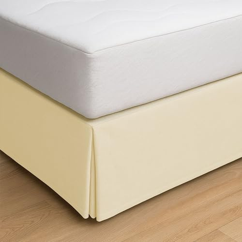 ECOMMERC3 Drap-Housse de canapé 100% fabriqué en Espagne pour lit de 90 x 190/200 cm Beige Ajustement antidérapant et Respirant