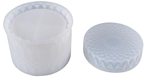 DIYEAH Schimmel schmuckkästchen storage boxes schmuckbox Aufbewahrungsboxform easy putz Formen für Ton Hardware Epoxidform selber machen DIY handgemachte Silikonform Kieselgel Transparent