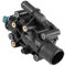 XUBOR Conjunto de Carcasa del termostato del refrigerante del Motor, for Peugeot, 206 207 207 CC Grand, for Partner, Caja del termostato del radiador