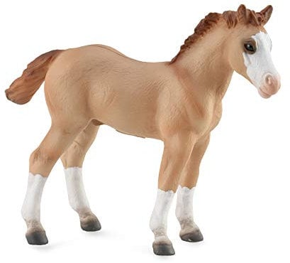 Collecta Figure de Jeu Quarter Poulain 10 cm Brun
