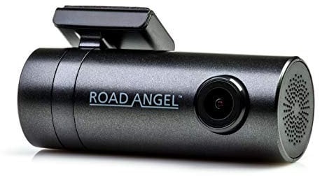 Road Angel Halo Go Dash Cam, 1080p 130° Camera with Super Night View, Built-In Wi-Fi, Winter Mode When Using Halo Drive/Go Hard Wire Kit, Black
