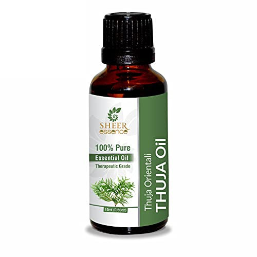 Thuja Oil -(Thuja Orientali)- Essential Oil 100% Pure Natural Undiluted Uncut Therapeutic Grade Oil 1.69 Fl.OZ