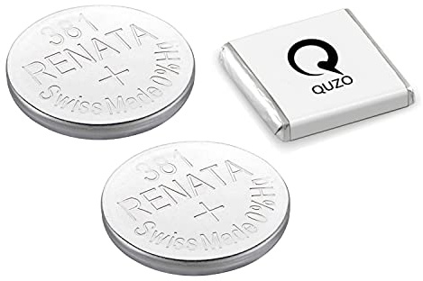 2 x Renata 381 Watch Battery 1.55v SR1120S - Official Renata Watch Batteries
