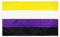 SHINsuke Progress Pride Flagge, nicht binär, 9 x 1,5 m, LGBT LGBTQ Non Binary Pride Flaggen, Banner, UV-beständig, doppelseitig für drinnen und draußen