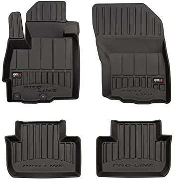 OMAC Gummi Fußmatten kompatibel mit Mitsubishi ASX 2010-2025 Premium TPE Automatten 4tlg