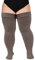 Moon Wood Kniestrümpfe Damen Extra Lange Overknees Strümpfe Damen Thigh High Socken Soft Warme Stulpen Große Größe Rosenholz
