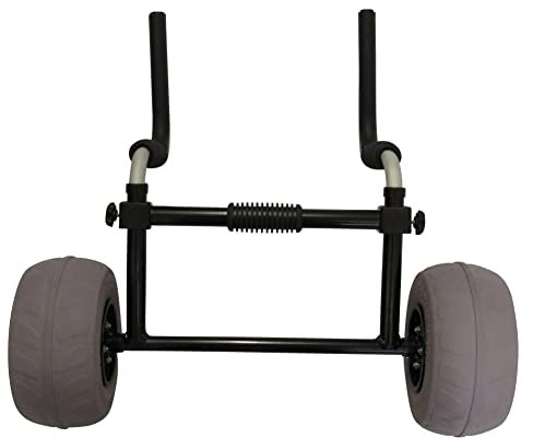 Secure Fix Direct Sit On Top Kayak Trolley (Canoe Transport Cart Dolly Wheels)