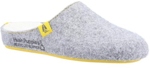 Hush Puppies Women's The Good Slipper, Grey, 8