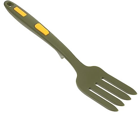 HOMSFOU Cuchara De Silicona Batidos Huevo Tenedor Cucharón Colador De Fideos Tenedor De Espagueti Horquilla Flexible De Silicona Multifunción Utensilios Para Hornear Niño Gel De Sílice