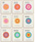 Elegend Aura-Engel-Poster – 9 Stück, Aura-Poster, Engels-Zahlen-Poster für Zimmer, ästhetische, minimalistische, inspirierende Zitate, Wandkunst, Schlafzimmer, ästhetische Dekoration, 20,3 x 25,4 cm,