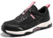 SPIEZ Chaussures de Sécurité pour Femmes Légeres - Chaussures de Travail à Embout Composite Respirantes, Résistantes à l'usure Chaussures de Randonnée pour Extérieur, Noir Rose EU40