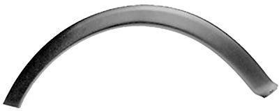 RAS RICAMBI AUTO STORE Kotflügel vorne rechts für kompatibel mit Opel Corsa (10-2003 bis 04-2006), Kunststoff, Schwarz, Front Right