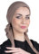 FabNest Mütze aus Bambus-Baumwolle, Chemotherapie-Mütze für Frauen, Krebs und Haarausfall, gesunder Schlaf, Mütze, Kopftuch, Haube, Nerz, Einheitsgröße