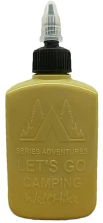 Generic - Dispensador de aceite - Botella dispensadora de aceite para camping con tapa giratoria, 100 ml | Botella de condimento exprimible a prueba de fugas