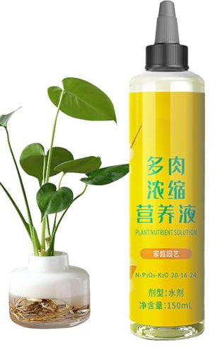 Fast-acting mineral money tree fertilizer | 150 ml money tree fertilizer – plant for healthy roots and strong growth | liquid for houseplants and bonsai