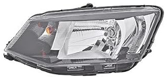 VALEO halogen technology automotive headlamp, 46606 for vehicle models, SKODA Fabia III (2014 > 2018)