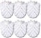 Schramm® 6er Pack WC Ersatzbürstenkopf weiß Ersatzbürsten weißer Bürstenkopf einzeln wechselbar White Toilettenbürste Toilettenbürsten 6 Ersatztoilettenbürste Toiletten bürsten