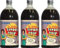 STARWAX THE FABULOUS Savon Noir à l'Huile d'Olive - 3x 1L - Idéal pour Nettoyer et Dégraisser