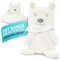 Babykajo Babydecke mit Namen Bestickt – 2in1 Kuscheldecke Wird zusammengerollt zum Kuscheltier – Perfektes Baby Geschenk zur Geburt für Jungen und Mädchen! Babydecke personalisiert.