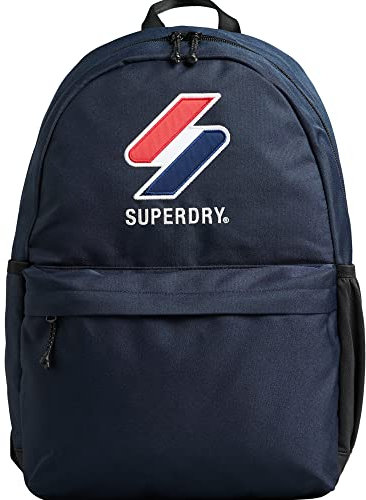 Superdry Unisex-Adult 91 - BAGS_CODE ESSENTIAL MONTANA, Deep Navy, One Size