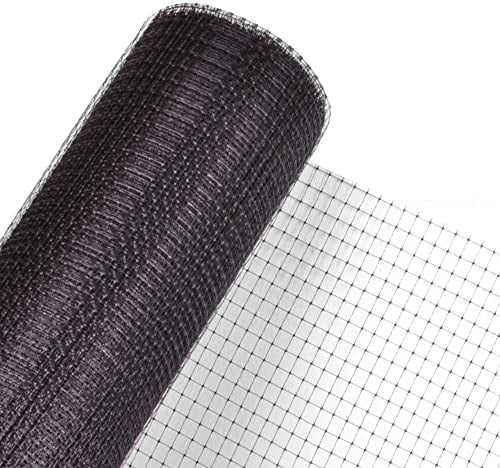 Maulwurfnetz Maulwurfsperre Gartennetz Maulwurfbekämpfung Rasen Rollrasen schwarz Rasengitter Verschiedene Breiten und Längen (1m Breite x 100m Länge)