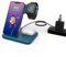 Minthouz 3 in 1 Wireless Charger mit 18W Adapter, schnelle drahtlose Ladestation für mehrere Geräte Apple Watch S8/7, AirPods 3/Pro, Wireless Charger Stand kompatibel mit iPhone 14/13/12/11- Blau