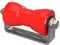 SUPROD Polyurethan Kielrolle mit Halter Sliprolle Bootstrailer Sliphilfe verzinkt 160 mm, rot