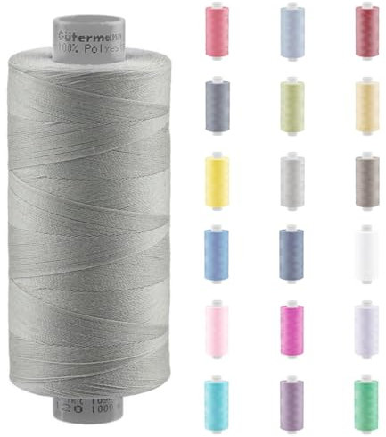 Nähmit - Gütermann PERMA -120 Nähgarn + GRATIS FARBKARTE 120er 1000m Rolle Polyester Nähmaschinengarn für Haushalts & Industrie Nähmaschine Qualitäts Nähgarn - A37-45794