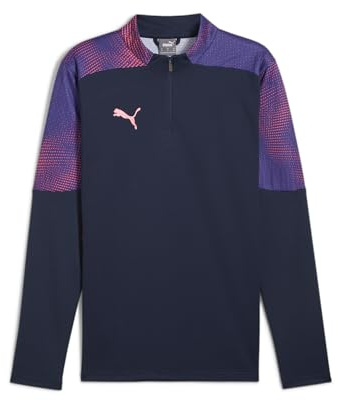 PUMA Individualfinal Herren 1/4 Zip Top Strickjacke