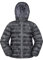 Mountain Warehouse Seasons Steppjacke für Kinder - Ultraleichte, warme, wasserdichte Steppjacke. Jungen & Mädchen Winterjacke mit Kapuze & Reißverschluss Schwarz 9-10 Jahre