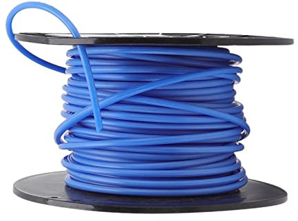 Round Trimmer Line Supplies Mower Replacement for Decker Cord Wire Blue Trim Cord Long Black 4Mm Accessories Accessories