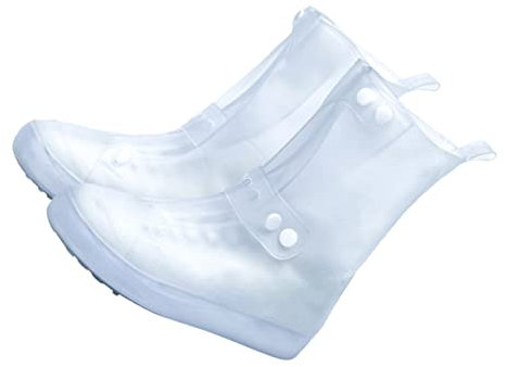 BELLIFFY 1paio Copriscarpe Impermeabili e Antiscivolo Per Adulti Copertura Riutilizzabile e Resistente Per Escursioni e Attività All Aperto Protezione Da Pioggia e Design Pratico e