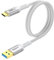 SUNGUY Cable USB C, 0.6m 10Gbps Cable USB vers USB C, Cable USB C Charge Rapide pour iPhone 16/15 Pro Max, Galaxy S24, Google Pixel, Android Auto, Huawei P40/P30, MacBook Pro-Blanc