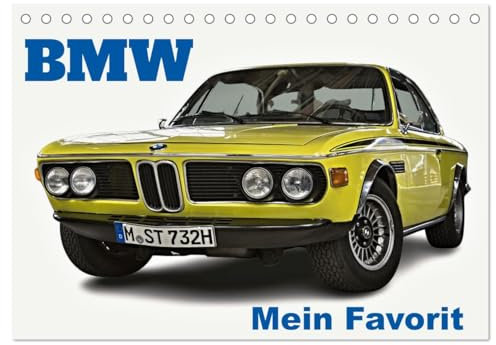 BMW Mein Favorit (Tischkalender 2026 DIN A5 quer), CALVENDO Monatskalender: 50 erfolgreiche Jahre BMW in einem einzigartigen Wandkalender (CALVENDO Mobilitaet)