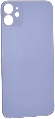 RJMOBILE FOR Back Cover Glass compatibile with iPhone 11| Rear Housing Replacement (Purple)