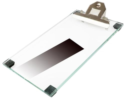 YXHXWKJ Plataforma de recubrimiento de vidrio de laboratorio, varilla de alambre, recubridor de película, placa de vidrio, raspador, vidrio de alta transparencia(110x180mm)