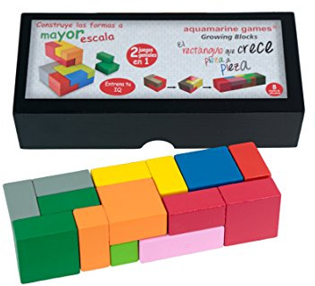 Aquamarine Games – Growing Blocks (compudid CP038) | Hergestellt aus Holz