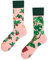 Many Mornings - Mismatched Socken - Lustige Socken Unisex - Socken Mit Grünpflanzen - Geschenkidee - Design: Plant Lover - Made in EU - 43-46