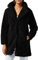 Urban Classics Women's Ladies Oversized Sherpa Coat, Black (Black 00007), 5XL