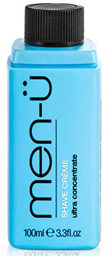 men-ü Shave Cream 100ml REFILL, High-Performance Shaving Cream for Men, Long Lasting, Ultra-Concentrated Formula with Tea Tree Oil & Moisturising Lubricants - REFILL