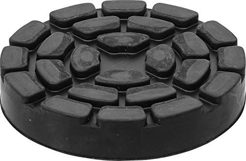 BGS 7044 | Gummiteller | für Hebebühnen | Ø 130 mm, Schwarz